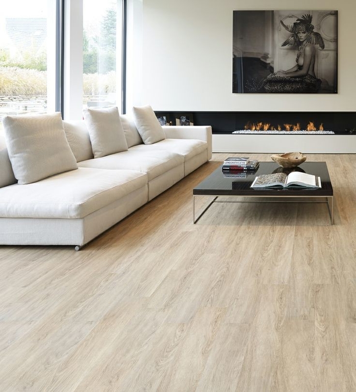 6 Inch * 36 Inch Dry Back Vinyl Flooring Anti - Scratch Vinyl Plank Flooring