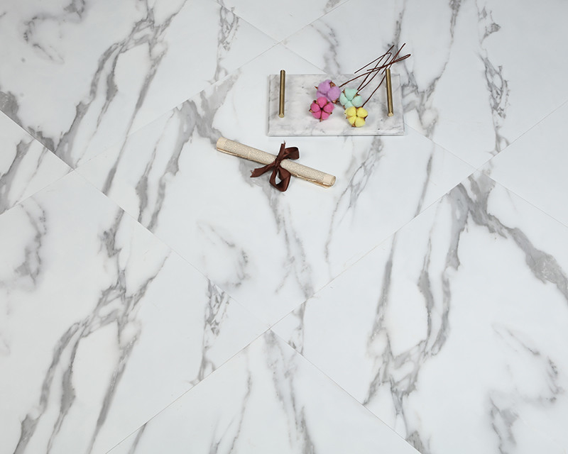 Waterproof Stone Pattern Self Adhesive Vinyl Tiles Luxury Click Vinyl Plank Floor